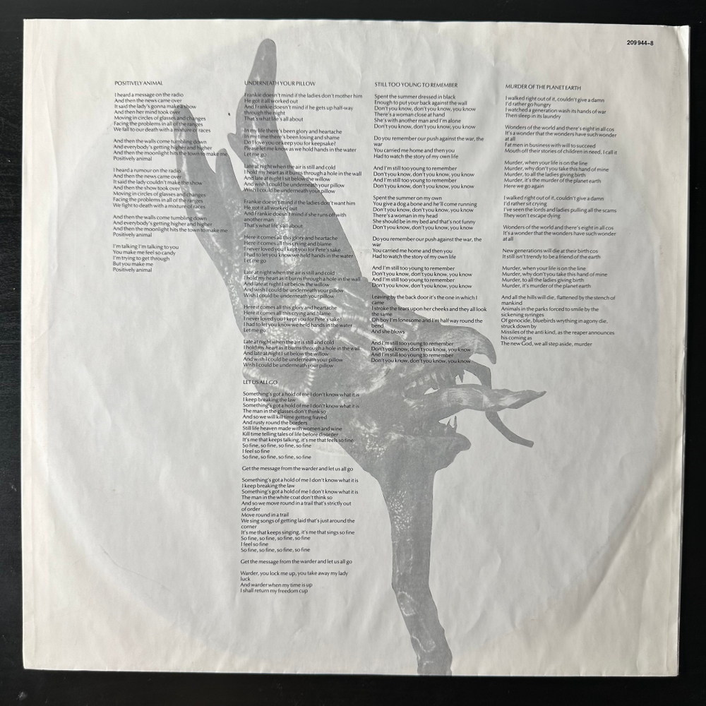 It Bites ‎– Eat Me In St. Louis (Европа 1989г.)