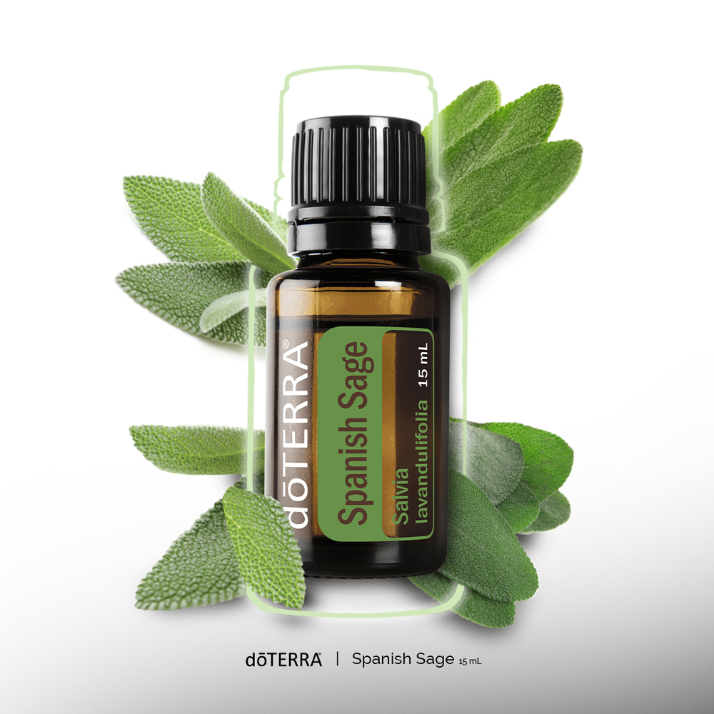 Эфирное масло dōTERRA Испанский шалфей, Spanish Sage, 15 мл