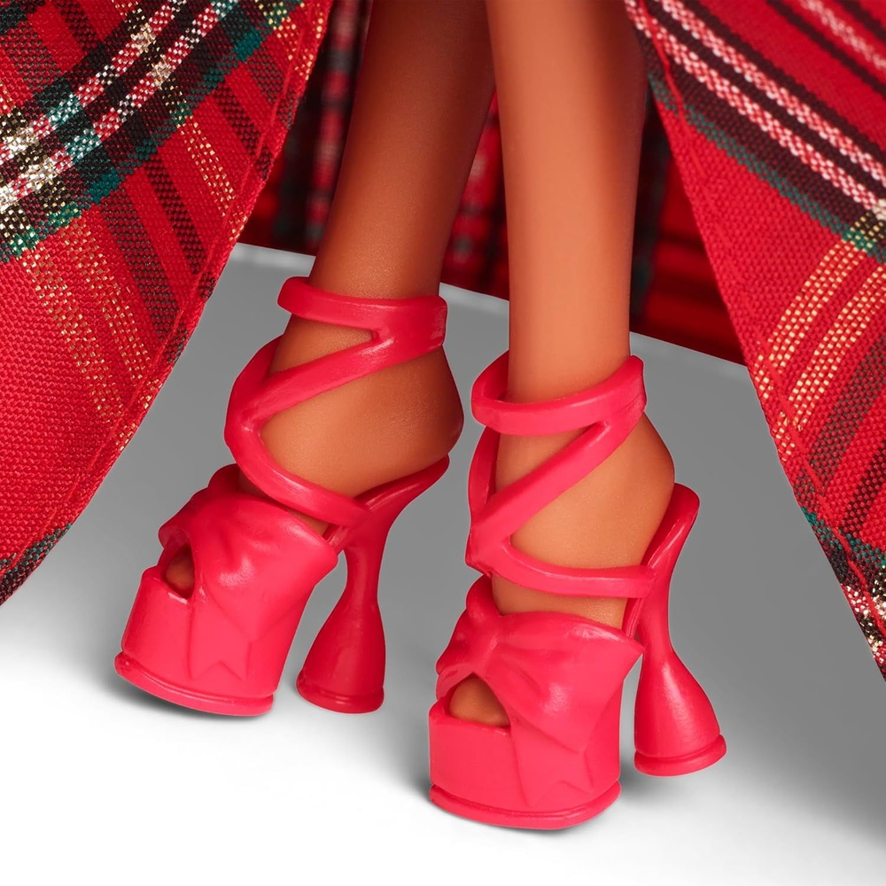 Кукла Barbie 2024 Holiday Шатенка Коллекционная