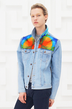 LIGVIANNI Джинсовая куртка Denim Jacket Lynx