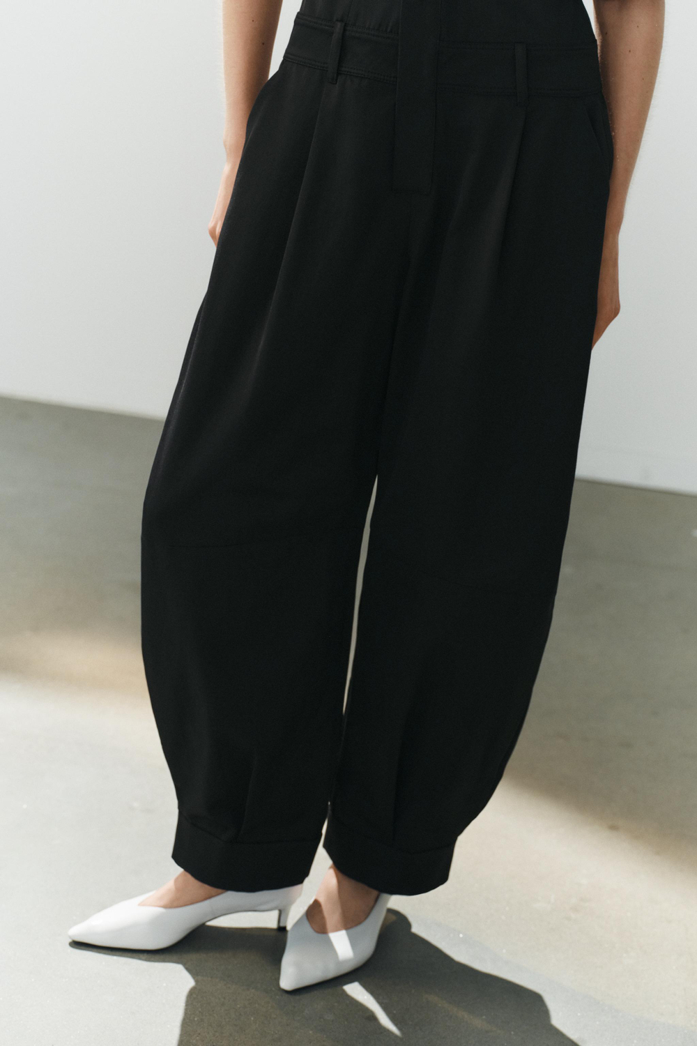 КОМБИНЕЗОН ИЗ ГАБАРДИНА — ZARA