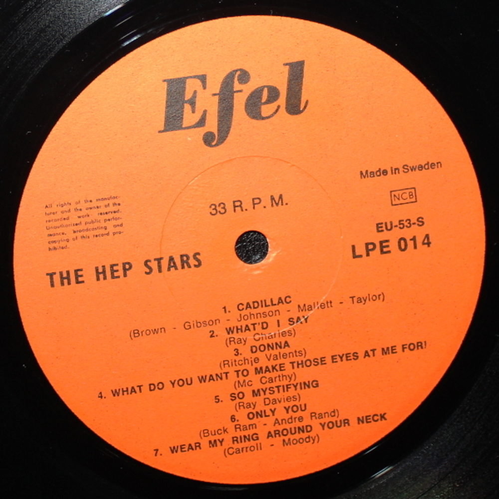 The Hep Stars / Hep Stars On Stage (LP)