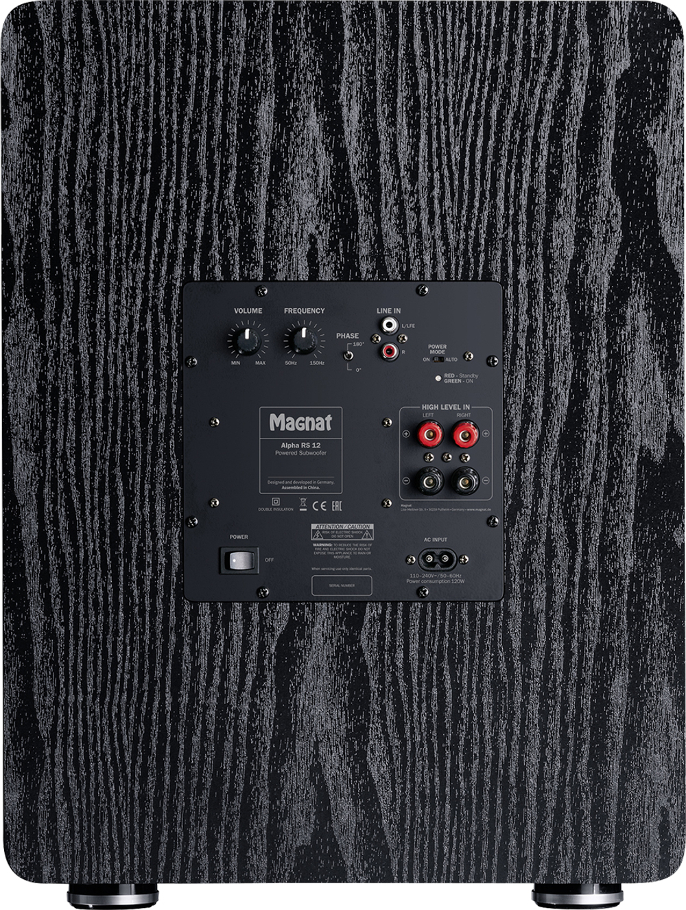 Magnat Alpha RS 12, активный сабвуфер