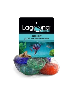 Грунт для аквариума стеклянный "Каури" 35-40мм