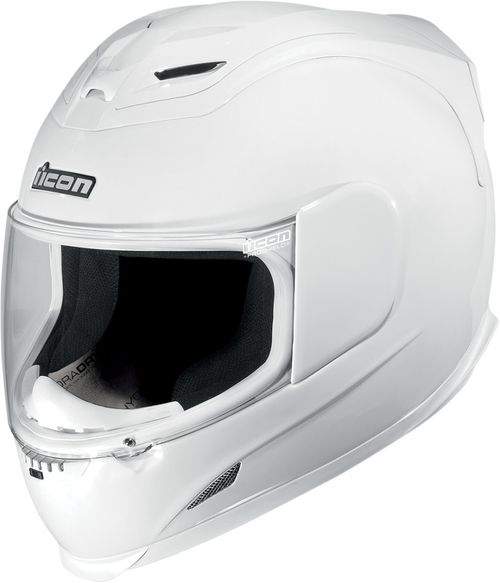 Купить Мотошлем Интеграл Icon Airframe Solid Gloss / Белый