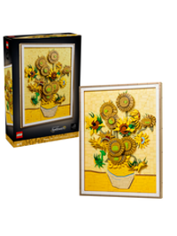 Конструктор Лего Арт Винсент Ван Гог Подсолнухи | LEGO Art Vincent van Gogh – Sunflowers 31215, 2615 деталей (18+)