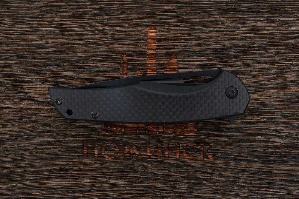 Складной нож Black сarbon