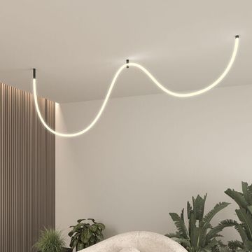 Светодиодный гибкий неон 24V 12W 336Led 2835 IP20 3000K круглый тёплый белый 3 м Full light Elektrostandard