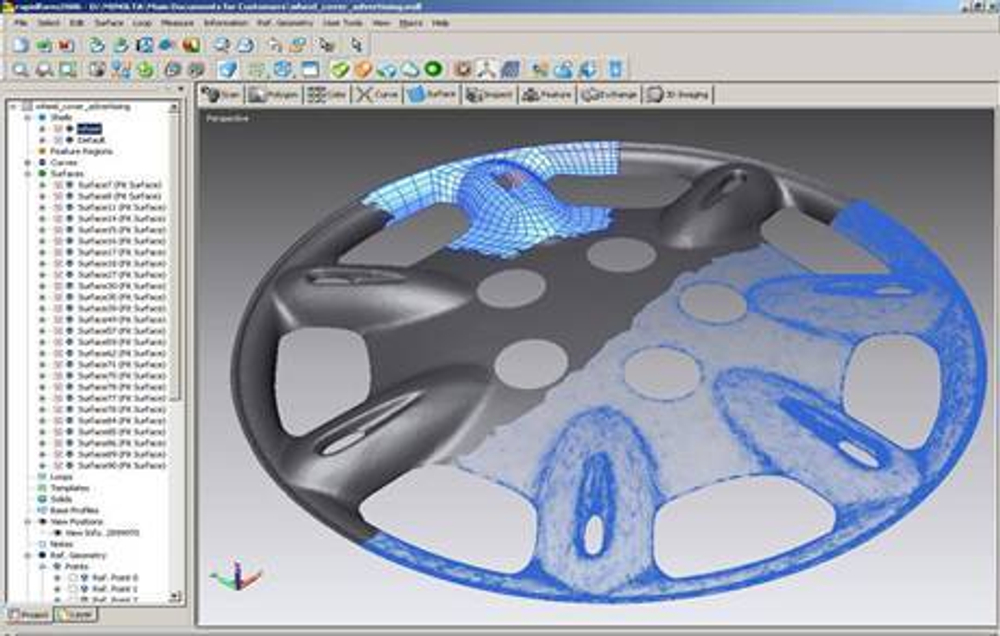 3D сканер Geomagic Capture для SpaceClaim