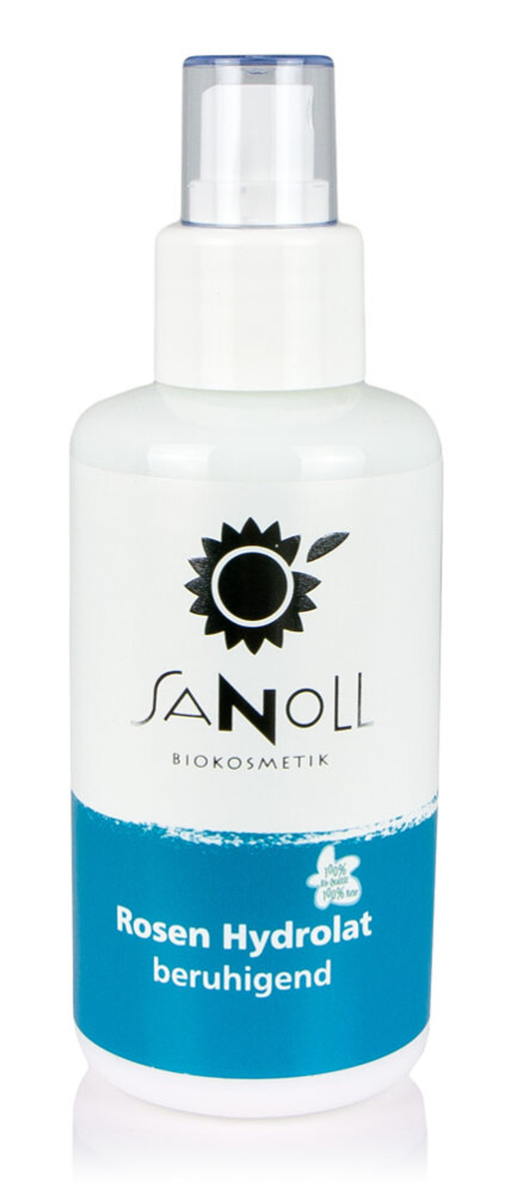 Успокаивающий гидролат розы Sanoll Biokosmetik, 100 мл