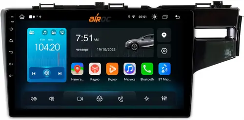 Магнитола для Honda Fit 3 2013-2020 - Airok RX-1912 Android 13, Быстрая, SIM-слот