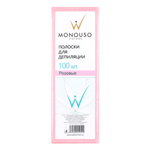 White Line/ItalWax Полоски для депиляции розовые, 7х20 см, 1 упаковка 49420 (94984.49475)
