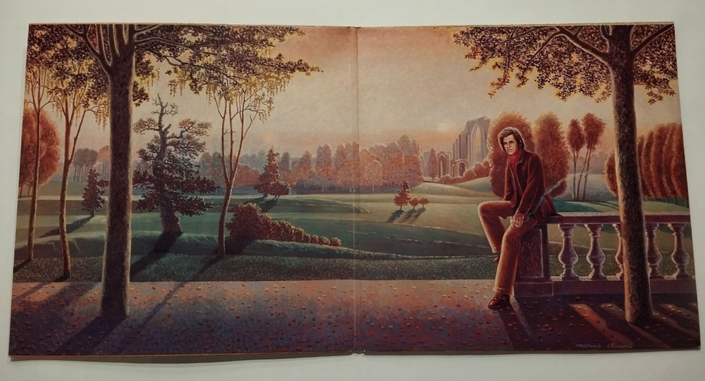 Винтажная виниловая пластинка LP Joe Dassin Le Jardin Du Luxembourg Джо Дассен Люксембургский сад (Holland 1976)