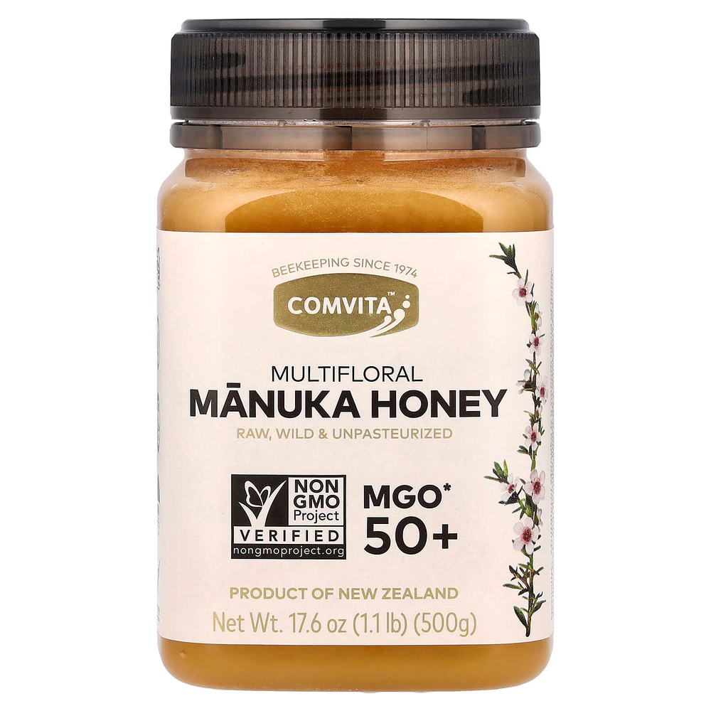 Comvita, Разноцветный мед манука, MGO 50+, 500 г (17,6 унции)