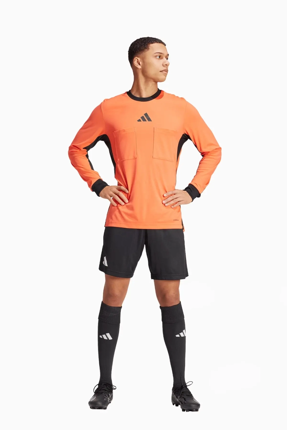 Футболка с длинными рукавами adidas Referee 24 - оранжевый