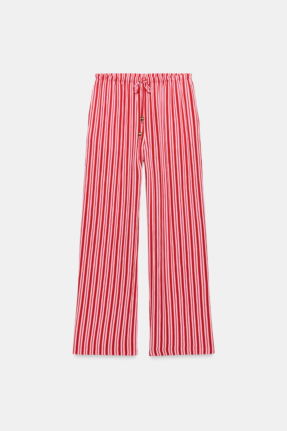 ШИРОКИЕ БРЮКИ В ПОЛОСКУ — ZARA