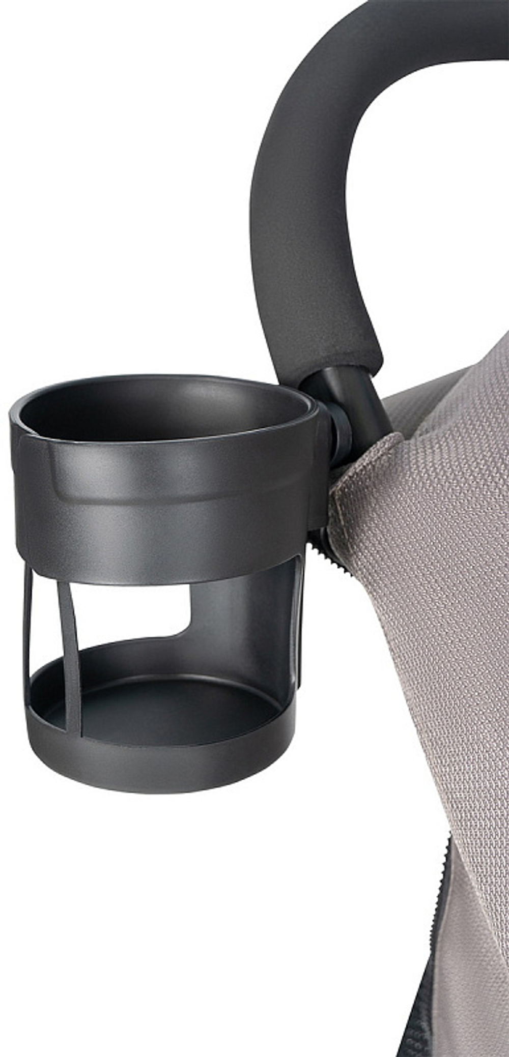 Kоляска детская прогулочная Farfello Comfy Go Comfort (Grey Black Chrome/Серый на черном хроме CG-30