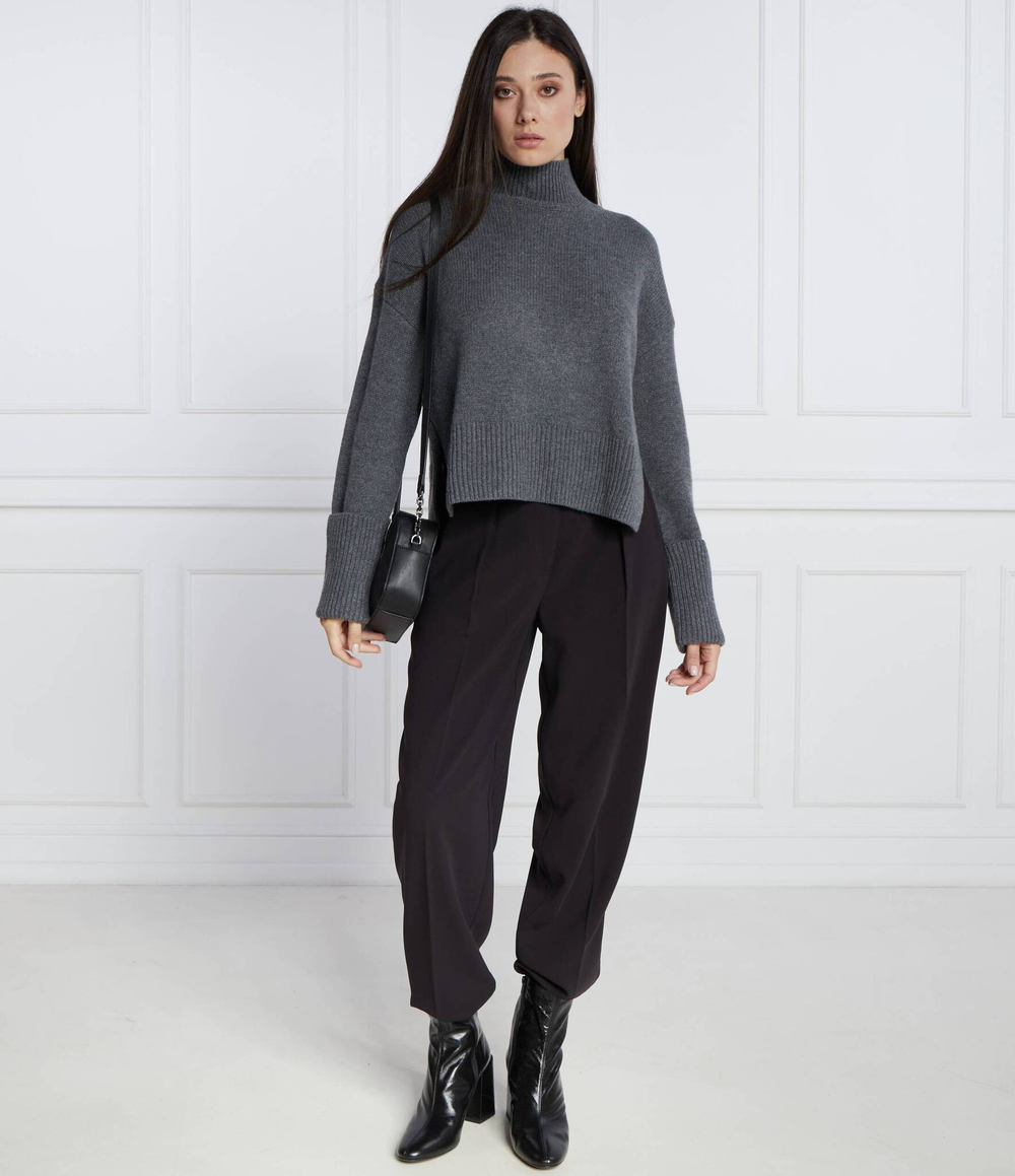 Хлопковый гольф Calvin Klein - графитовый(K20K206005)
