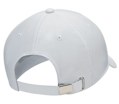 Теннисная кепка Nike H86 Metal Swoosh Cap - pure platinum/metallic silver