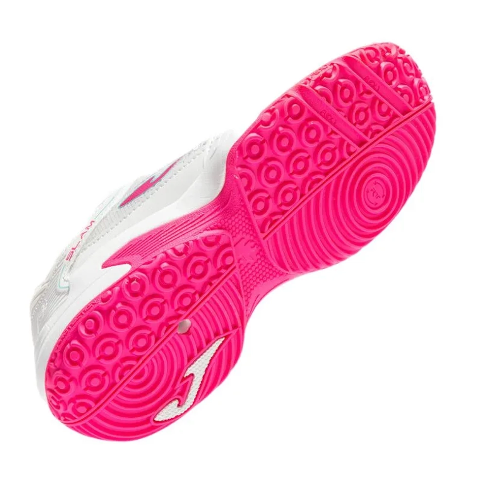 Детские кроссовки для падела Joma Slam JR 2632 - white/pink