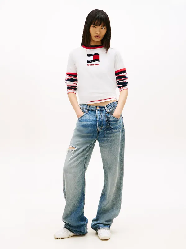 Футболка женская TOMMY JEANS TJW REG NOVELTY RING