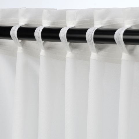 Комплект штор IKEA HILJA (ХИЛЬЯ), Белый, 145x250 см, 2 шт