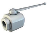 Кран 2-х ходовой шаровый BSP 2" DN40 P=350 (круглая форма) VERSO