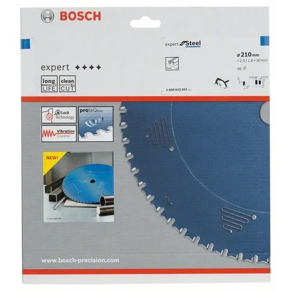 Bosch 210x30 мм Expert for Steel