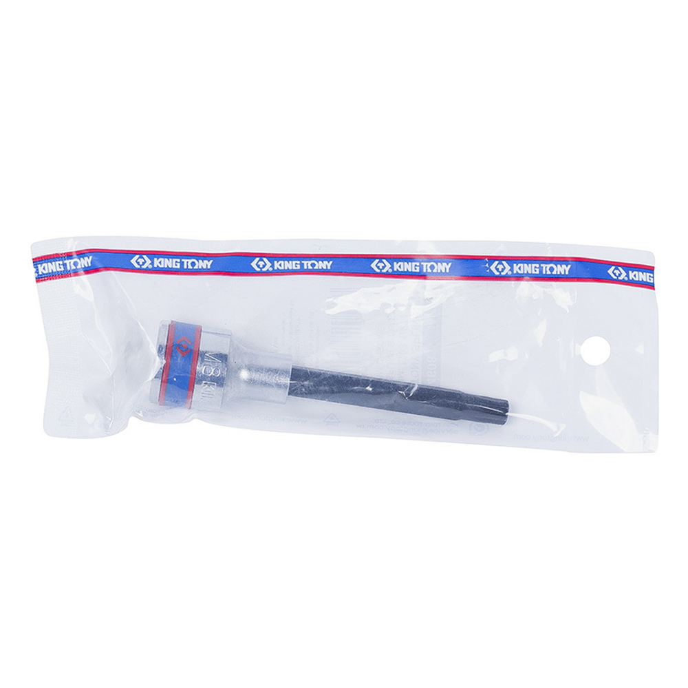 Насадка (бита) торцевая 1/2", SPLINE, M8, L = 100 мм KING TONY 404608