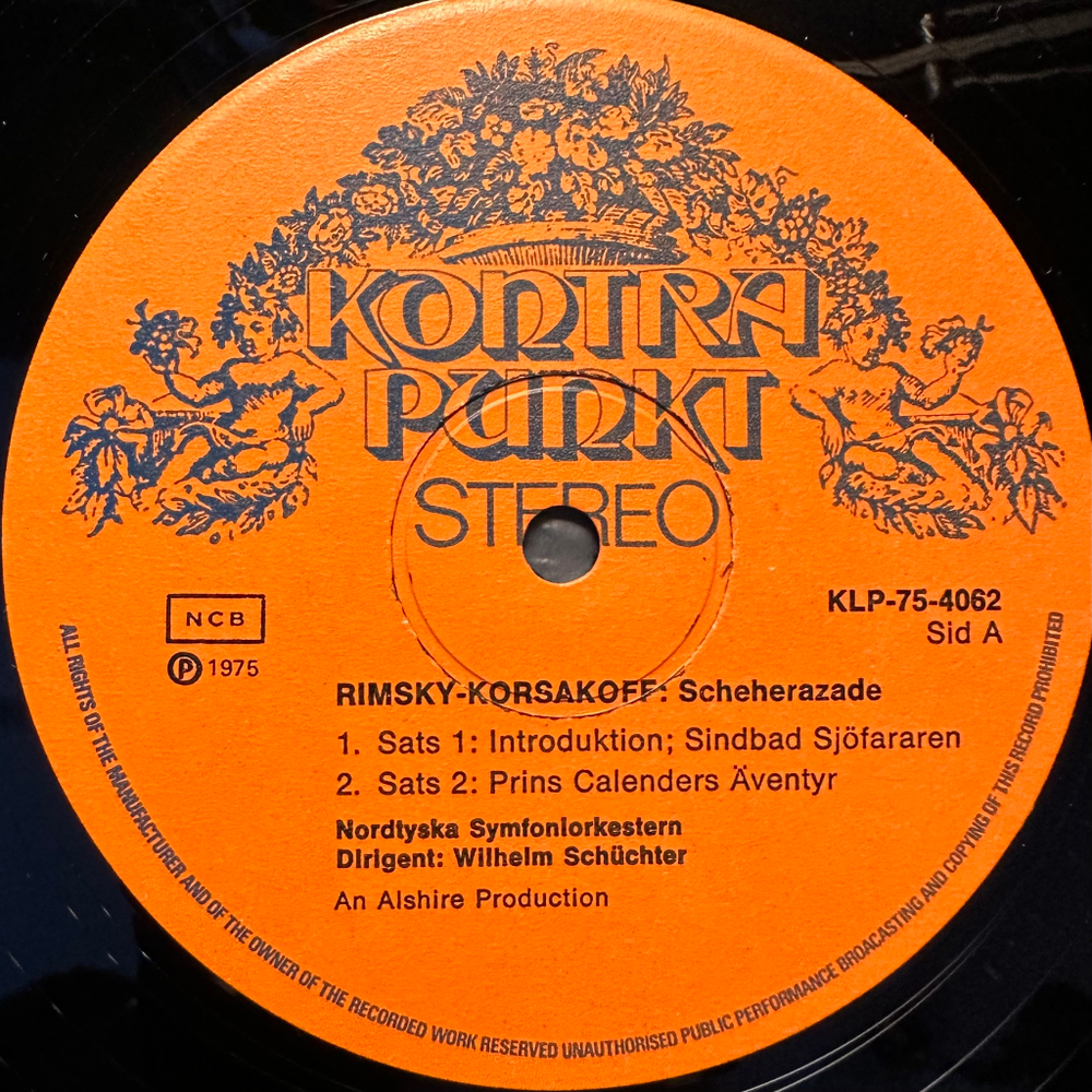 Римский-Корсаков - Шахерезада (Швеция 1975г.)