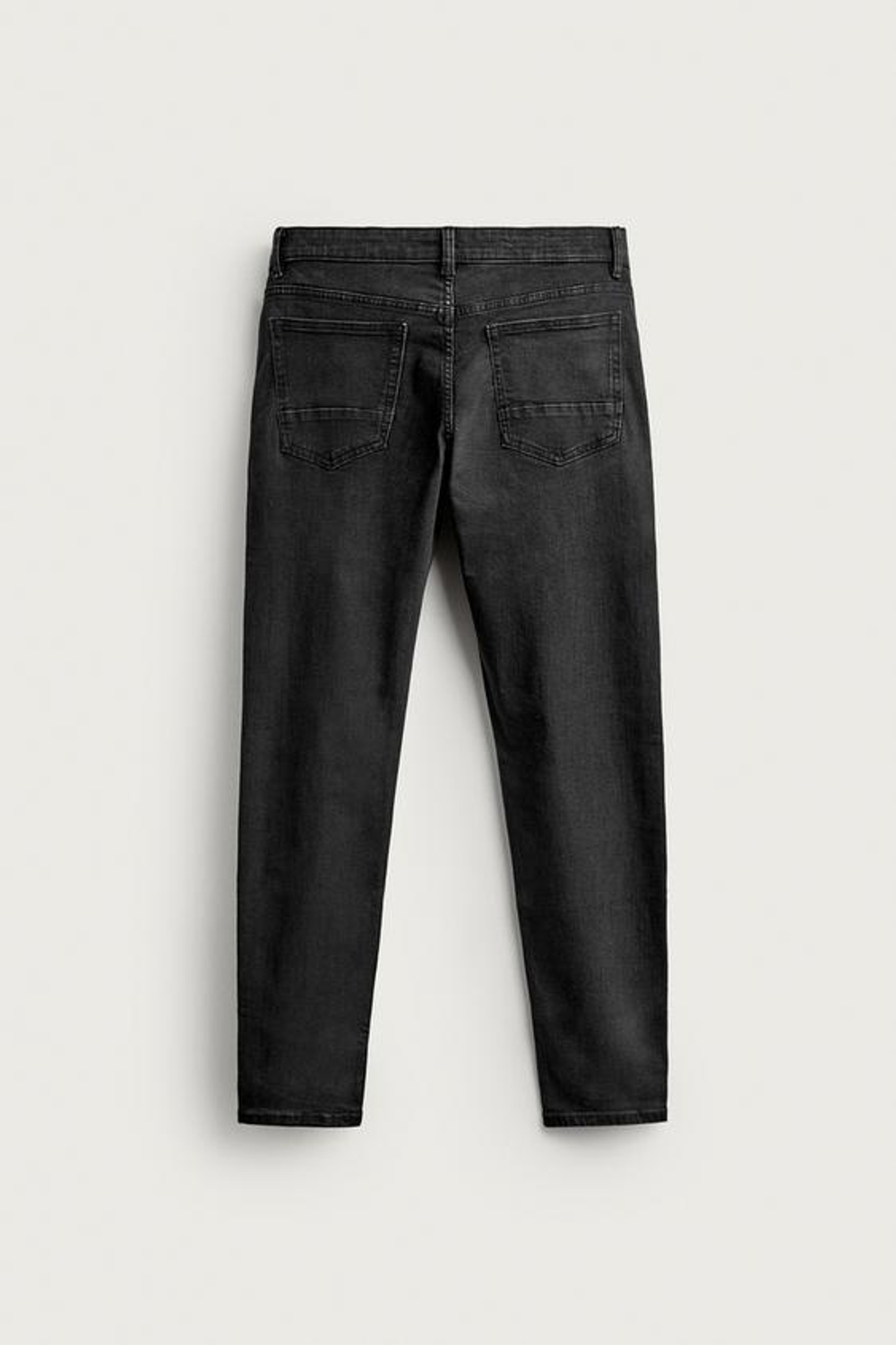ZARA ДЖИНСЫ SKINNY FIT С РАЗРЕЗАМИ, ЧЕРНЫЙ