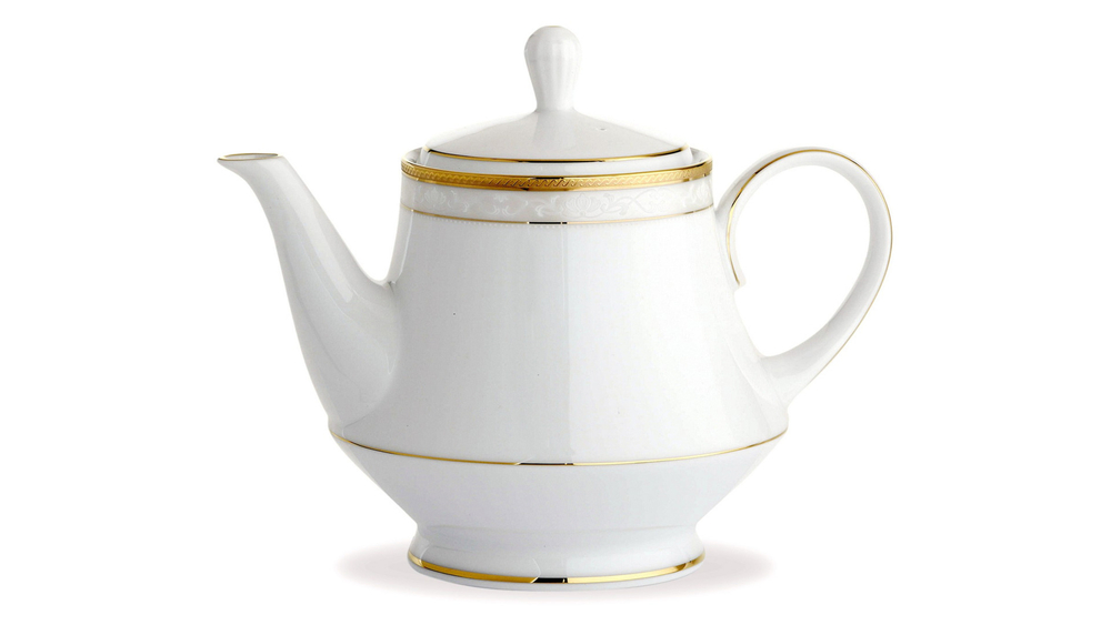 Сервиз чайный на 6 персон 15 предметов Noritake Хэмпшир, золотой кант