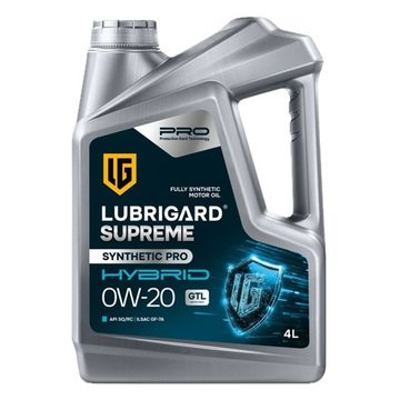 SUPREME SYNTHETIC PRO HYBRID 0W-20 LUBRIGARD масло