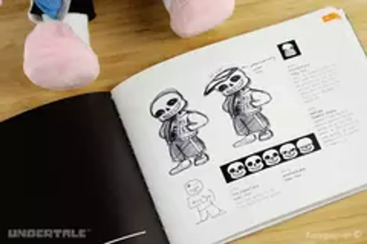 UNDERTALE Artbook (на японском языке)