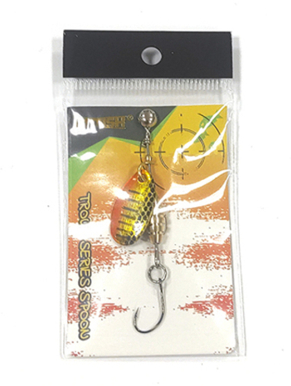 Вращающаяся блесна Hitfish Trout Series Spoon (3.4гр)