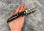 Складной нож Скальд-01 сталь 9Cr18MoV, рукоять Black G10