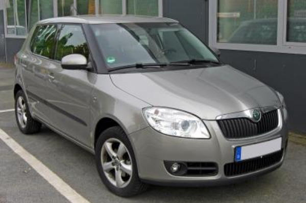 Порог левый Skoda Fabia 2007-2014 (0,8мм)