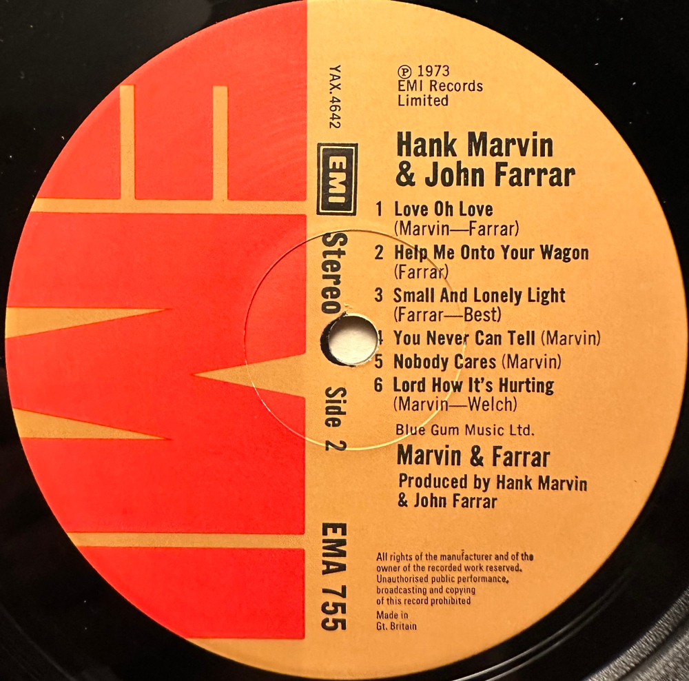 Hank Marvin & John Farrar (Англия 1973г.)