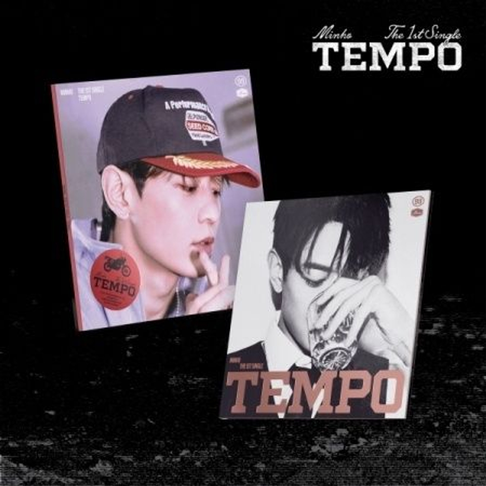 Альбом MINHO - TEMPO 1st Single Album 2 Version SET