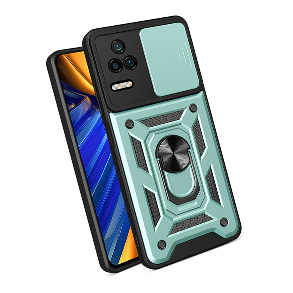 Чехол с кольцом Bumper Case для Xiaomi Poco F4