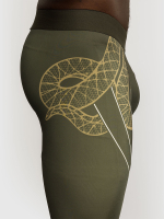 Тайтсы Venum Serpenti Kaki/Bronze/Ivory