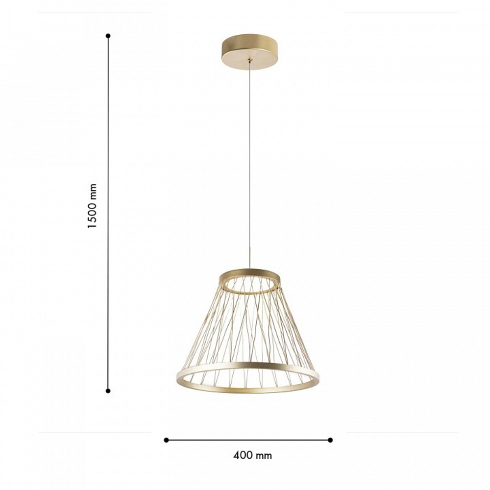 Подвесной светильник Favourite Fibra 4634-4P