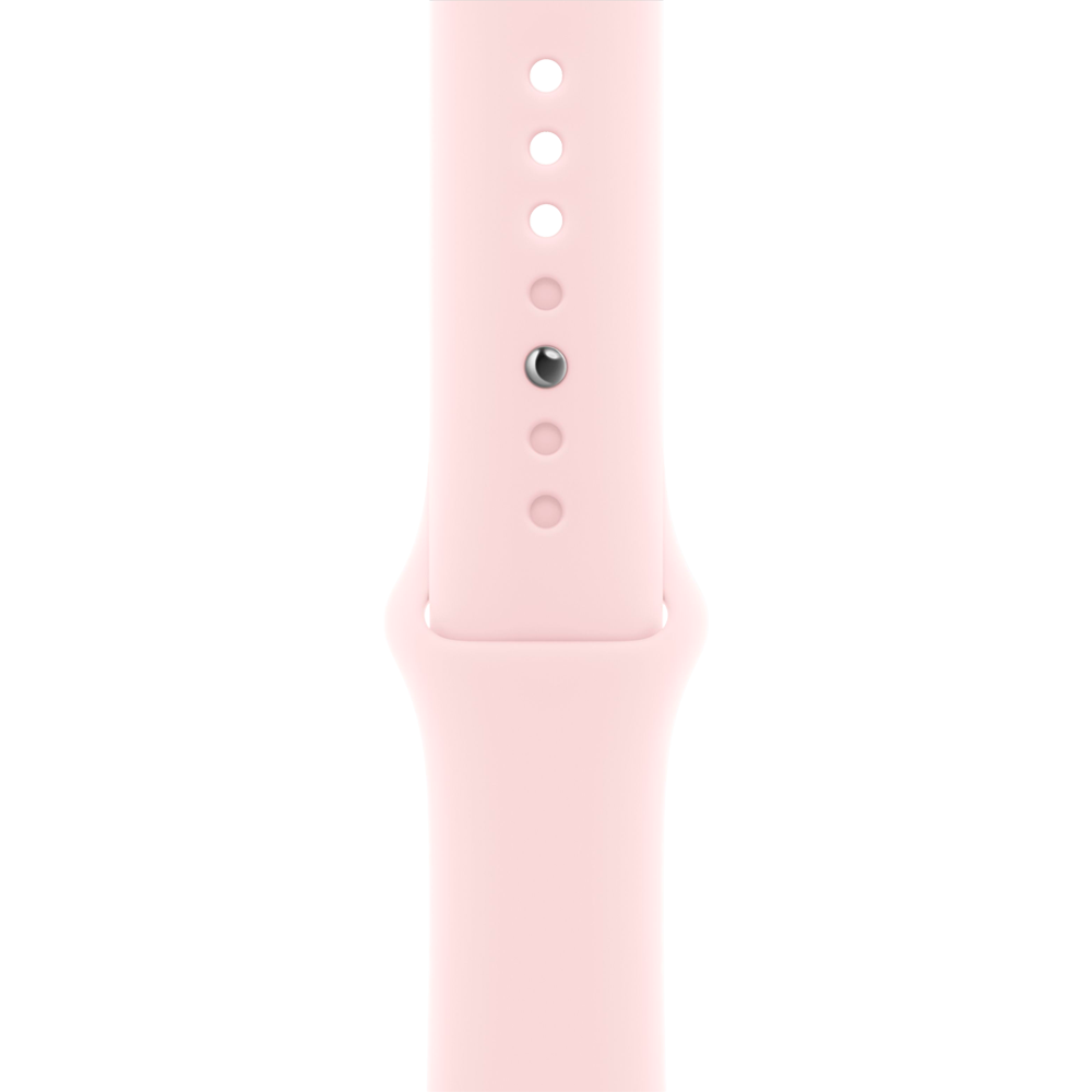 Умные часы Apple Watch Series 9 GPS, 45mm, Aluminium Case with Sport Band M/L, Pink (Розовый)