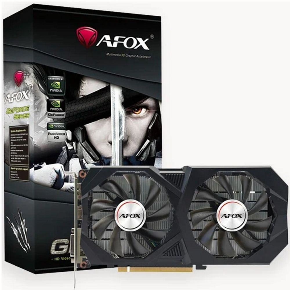 Видеокарта AFox GeForce RTX 3050 8GB GDDR6 (AF3050-8GD6H4-V6)