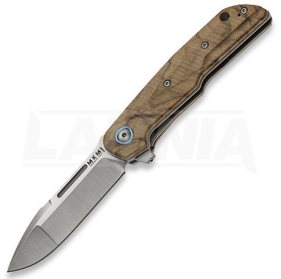 Складной нож MKM "CLAP" MKM/LS01 O c клинком из стали Böhler M390 Microclean®, рукоять дерево (Олива)