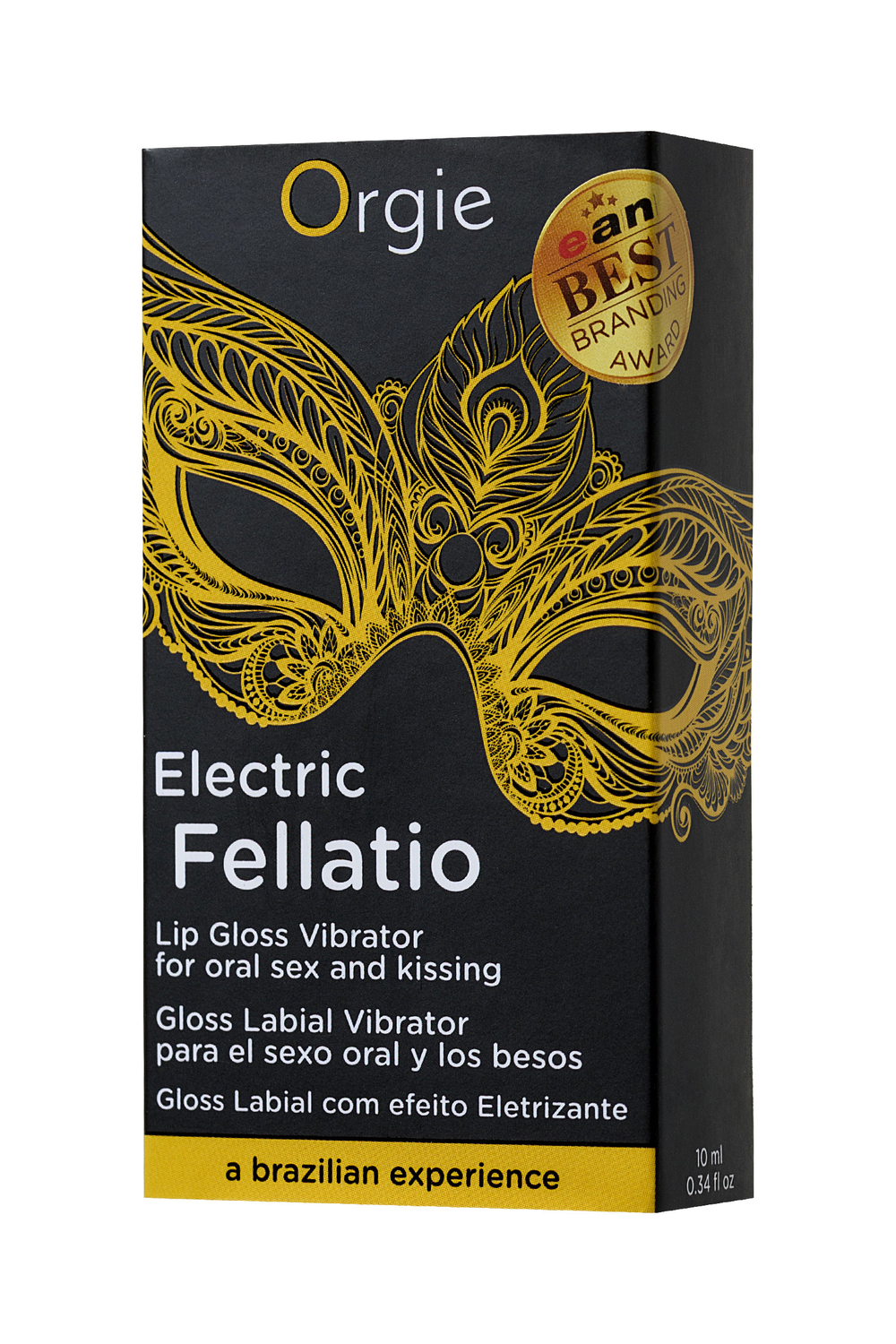 Orgie Блеск для губ Electric Fellatio с вибрирующим эффектом, 10 мл