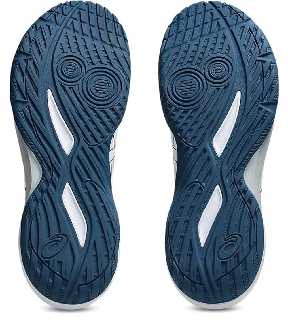 Мужские кроссовки для сквоша/бадминтона Asics Gel-Tactic 13 - white/mako blue