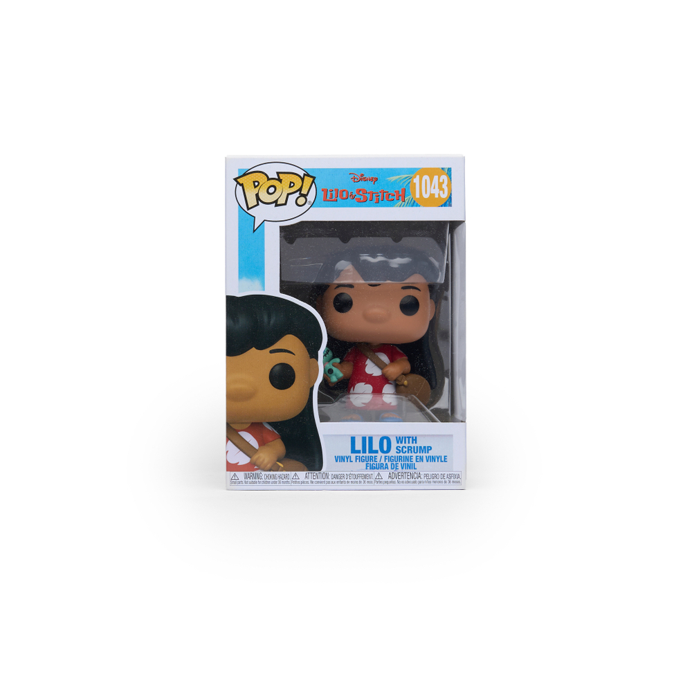 Фигурка Funko POP! Disney Lilo & Stitch Lilo With Scrump №1043