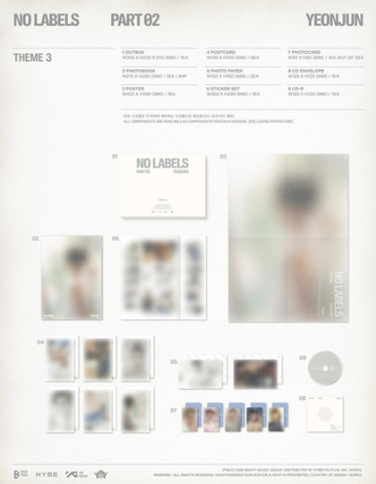 Альбом YEONJUN - NO LABELS: PART 02