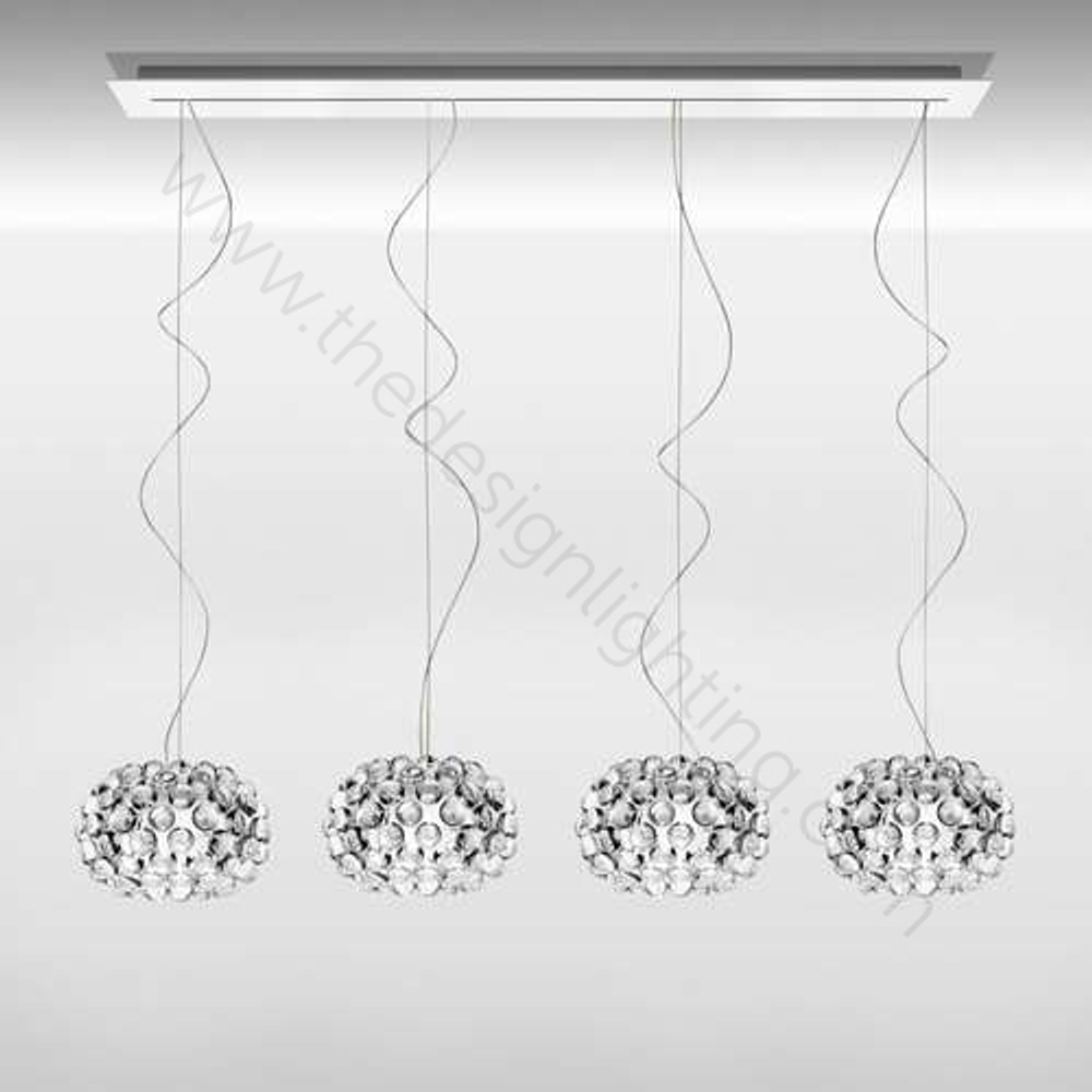 Pendant design lamp  CABOCHE piccola by Foscarini (Amber)